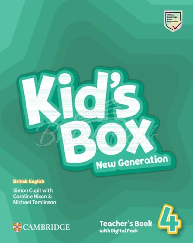 Книга для вчителя Kid's Box New Generation 4 Teacher's Book with Digital Pack зображення