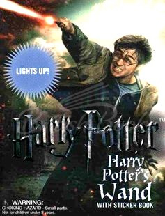 Мини-модель Harry Potter: Wizard's Wand with Sticker Book: Lights Up! изображение