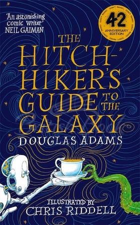 Книга The Hitchhiker's Guide to the Galaxy (42 Anniversary Edition) (Illustrated by Chris Riddell) изображение
