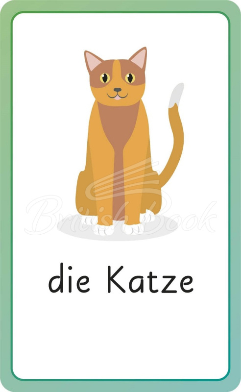 Картки German for Everyone Junior: First Words Flash Cards зображення 3