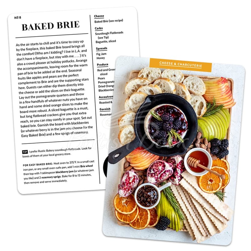 Карточки The Cheese Board Deck: 50 Cards For Styling Spreads, Savory & Sweet изображение 5