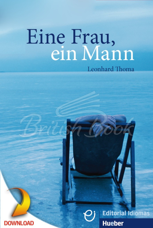 Книжка з диском Lesehefte Niveau A2 Eine Frau, ein Mann mit Audio-СD зображення
