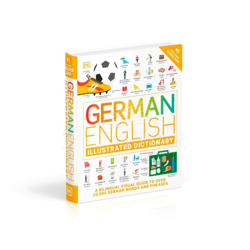 Книга German English Illustrated Dictionary зображення 1
