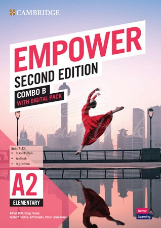 Підручник і робочий зошит Cambridge Empower Second Edition A2 Elementary Combo B with Digital Pack зображення
