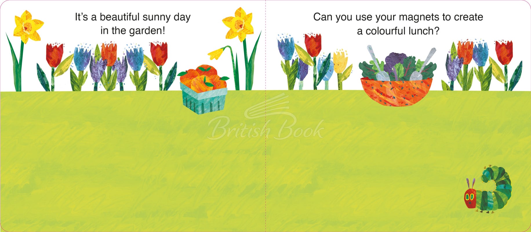 Книга The Very Hungry Caterpillar's Time to Eat! Magnet Book зображення 1