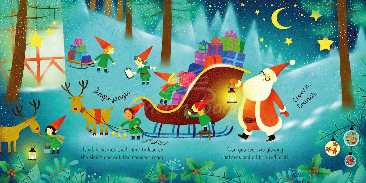 Пазл Usborne Book and 3 Jigsaws: Santa зображення 3