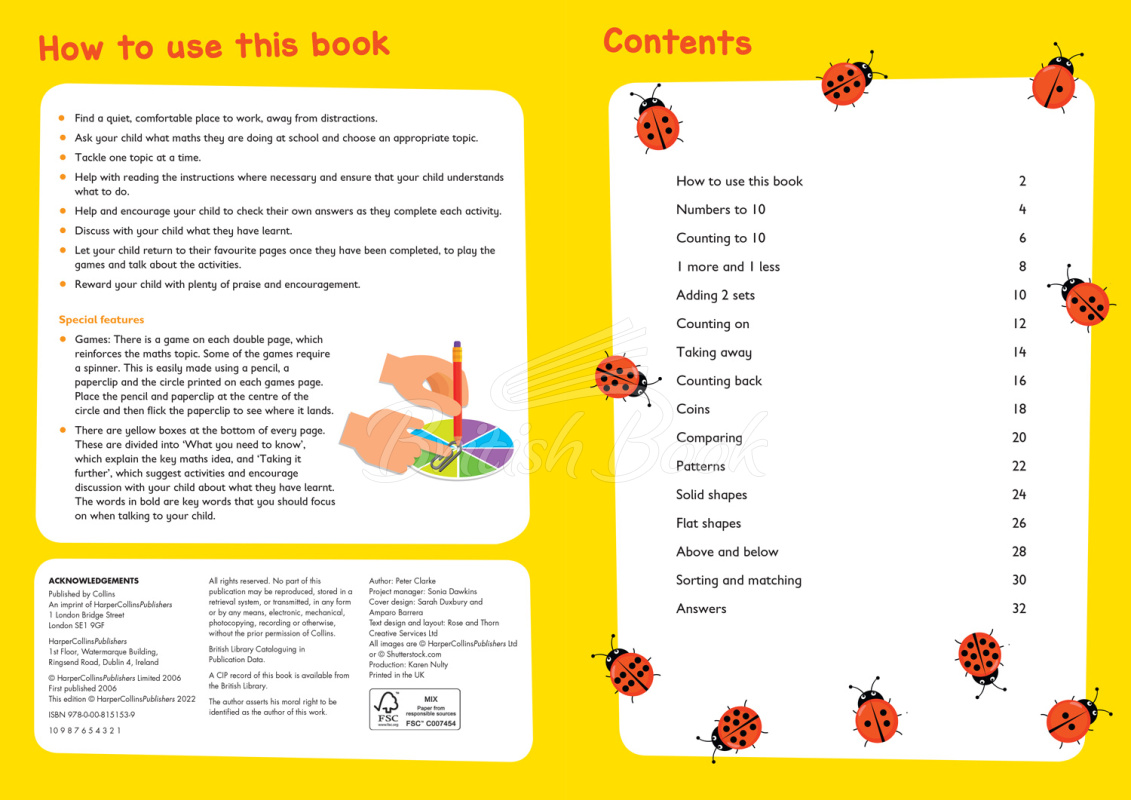 Книга Collins Easy Learning Preschool: Maths (Ages 3-5) зображення 1