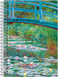 Monet Footbridge Wire-O Journal
