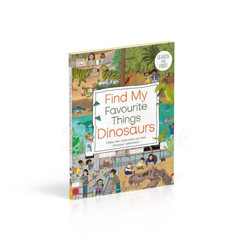 Книга Find My Favourite Things: Dinosaurs изображение 3