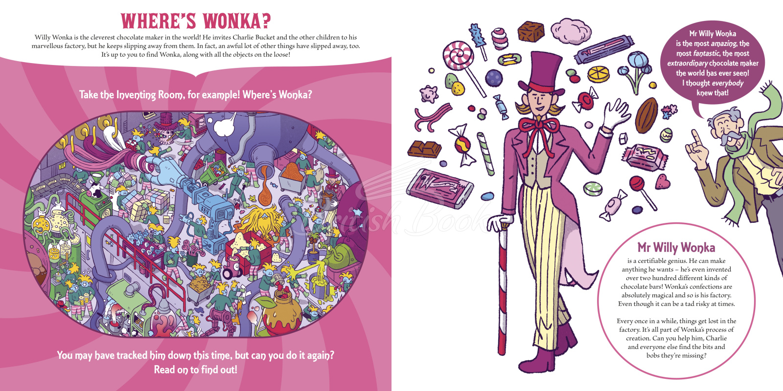 Книга Where's Wonka?: A Search-and-Find Book зображення 1