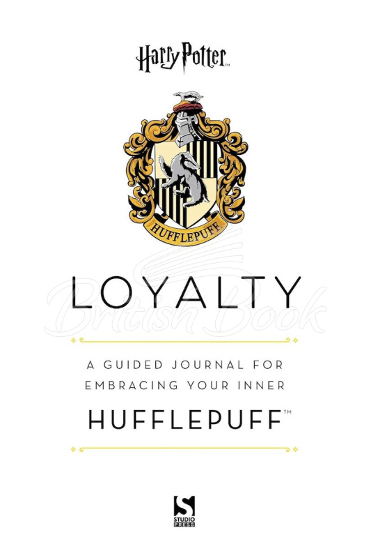 Щоденник Harry Potter: Loyalty: A Guided Journal to Embrace Your Inner Hufflepuff зображення 1