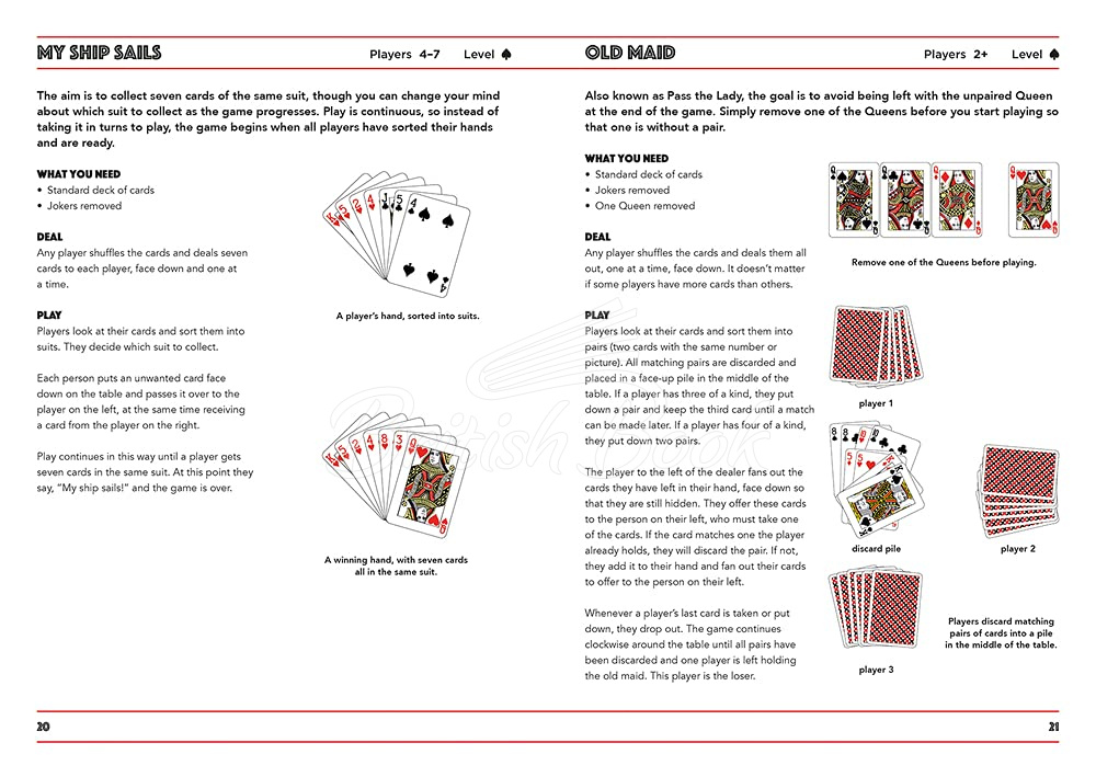 Книга Card Games: The World's Best Card Games изображение 4