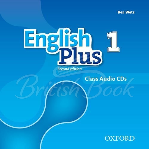 Аудіодиск English Plus Second Edition 1 Class Audio CDs зображення