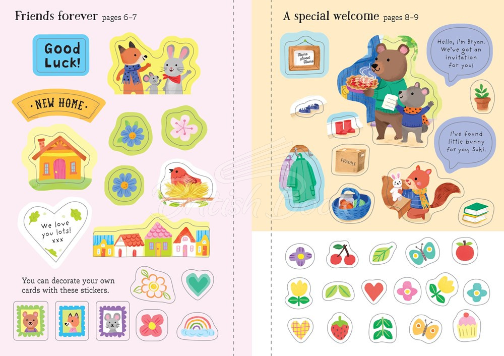 Книга Little First Stickers: Love and Kindness зображення 6