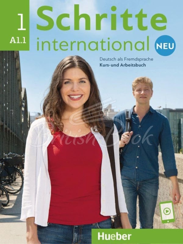 Учебник и рабочая тетрадь Schritte international Neu 1 Kurs- und Arbeitsbuch mit Audios online изображение