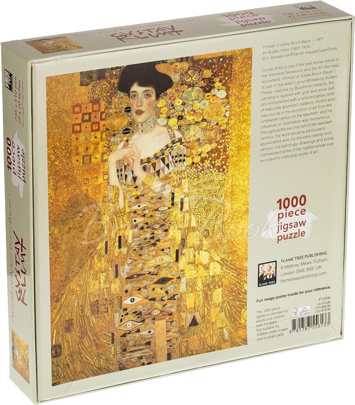 Пазл Gustav Klimt: Adele Bloch Bauer 1000 Pieсe Jigsaw Puzzle зображення 2