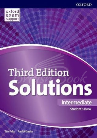Підручник Solutions Third Edition Intermediate Student's Book with Online Practice зображення