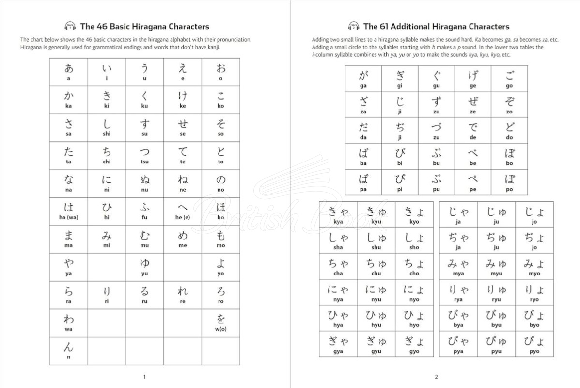 Книга Japanese Hiragana and Katakana Language Workbook зображення 2