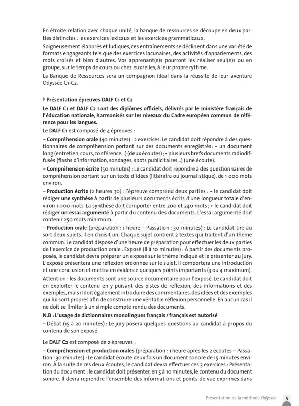 Книга для вчителя Odyssée C1/C2 Livre du professeur зображення 3