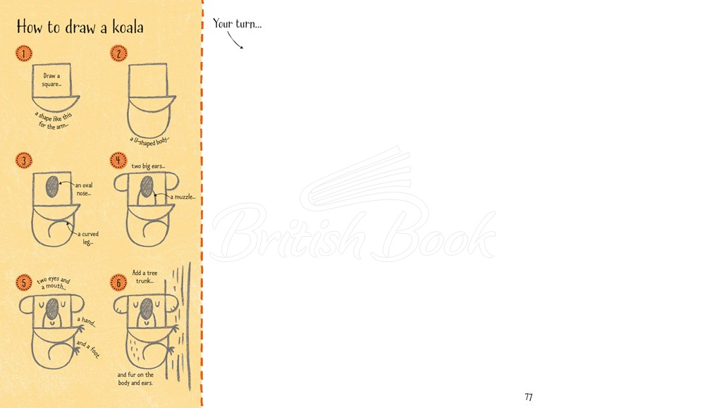 Книга Step-by-Step Drawing: Animals зображення 4