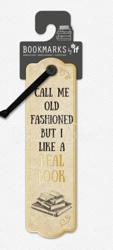 Закладка Literary Bookmarks: Call Me Old Fashioned зображення