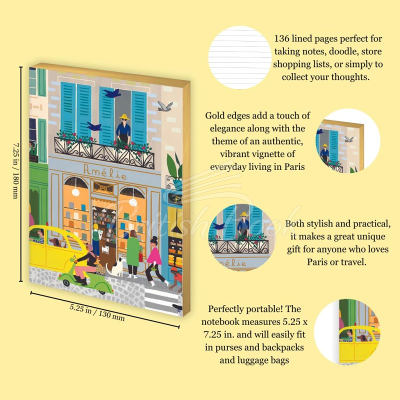 Блокнот Parisian Life A5 Notebook изображение 6