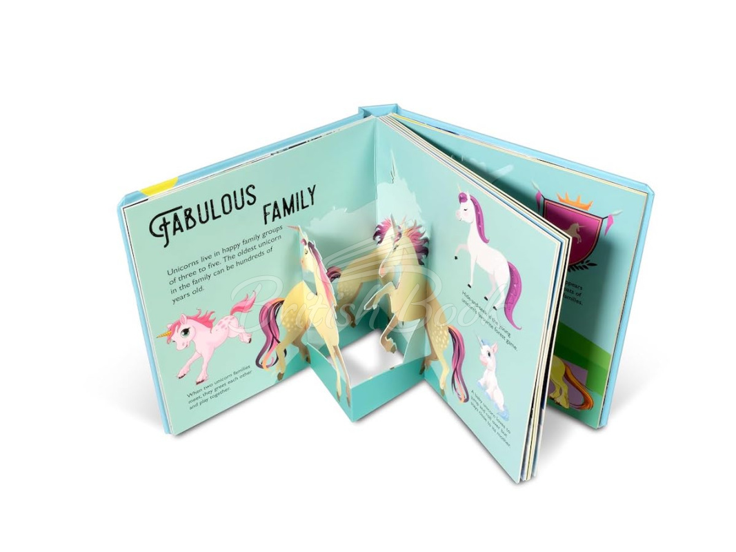 Книга Amazing Pop-Ups: Unicorns зображення 2