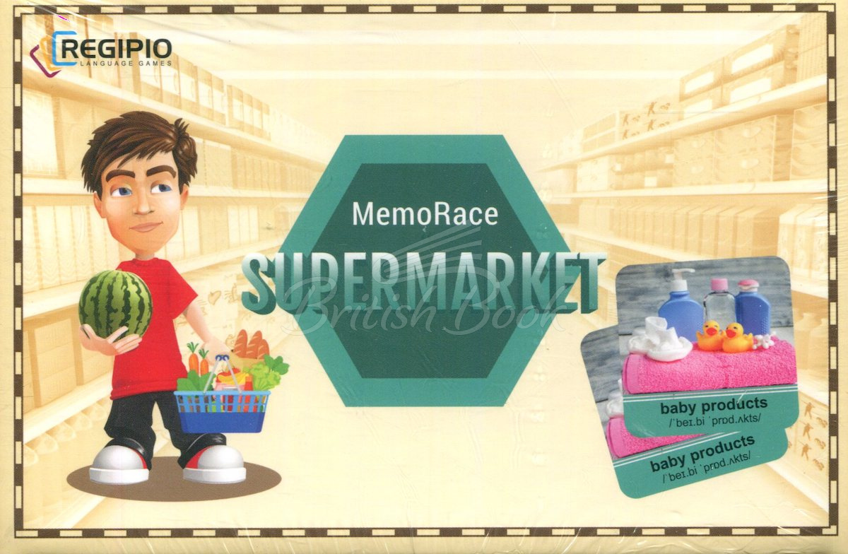 Карткова гра MemoRace Supermarket зображення