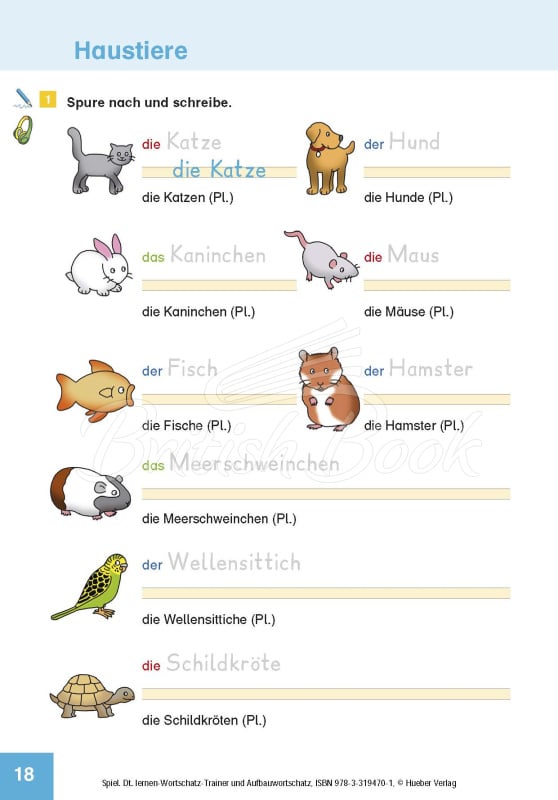 Книга Spielerisch Deutsch lernen Wortschatz-Trainer – Aufbauwortschatz изображение 2