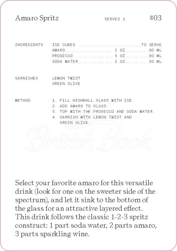 Карточки The Cocktail Cabinet: Spritz изображение 2