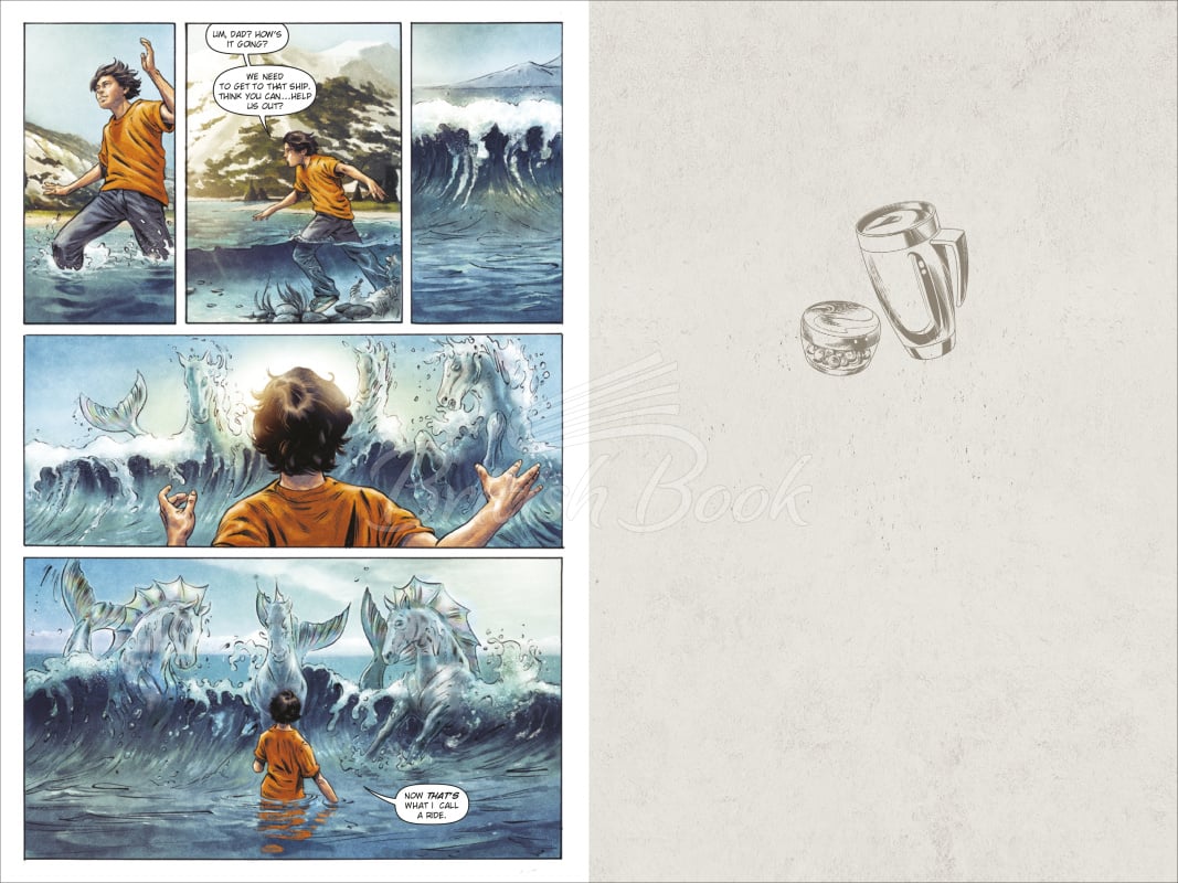 Книга Percy Jackson and the Sea of Monsters (Book 2) (The Graphic Novel) зображення 3