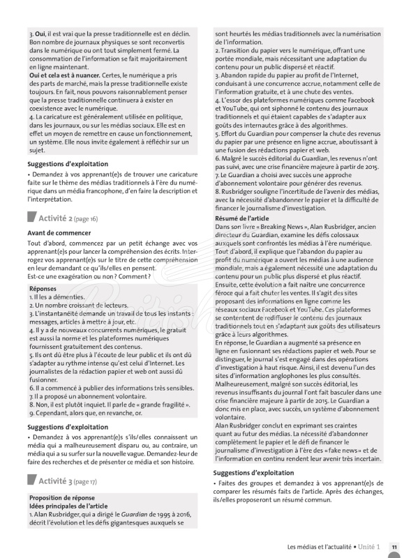 Книга для вчителя Odyssée C1/C2 Livre du professeur зображення 9