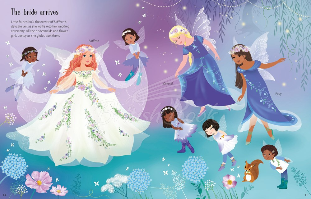 Книга Sticker Dolly Dressing: Fairy Weddings изображение 5