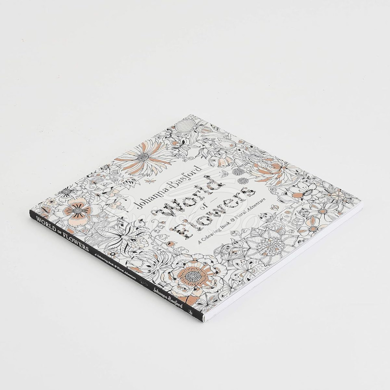 Книга World of Flowers: A Colouring Book and Floral Adventure зображення 2