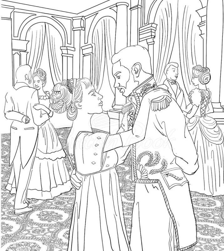 Книга The Unofficial Bridgerton Colouring Book зображення 1