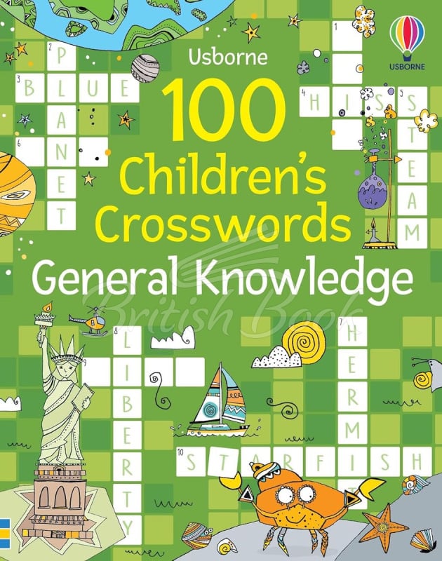 Книга 100 Children's Crosswords: General Knowledge зображення