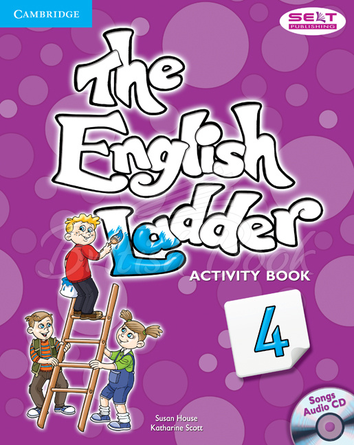 Рабочая тетрадь The English Ladder 4 Activity Book with Songs Audio CD изображение