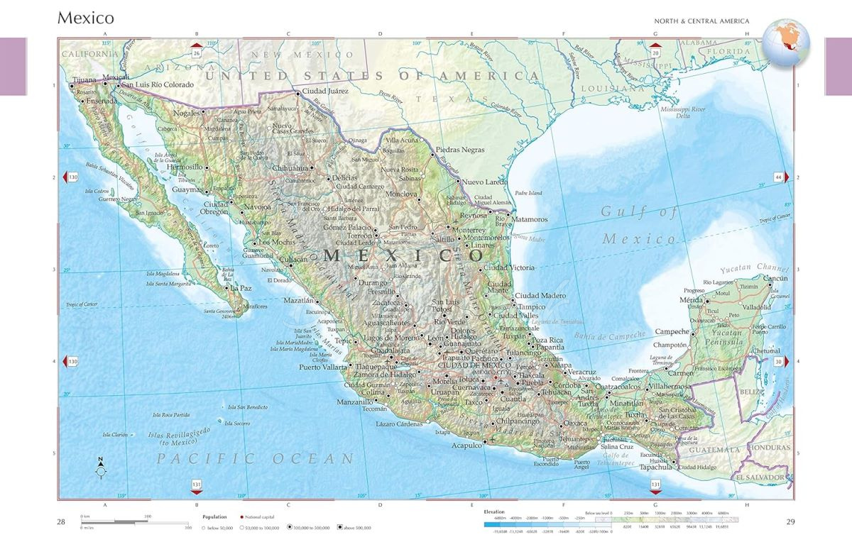 Книга Compact World Atlas зображення 2
