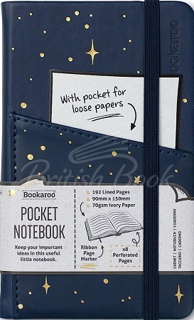 Блокнот Bookaroo Notebook A5 Moon & Stars изображение