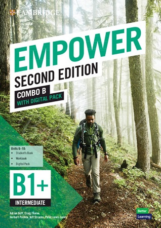 Підручник і робочий зошит Cambridge Empower Second Edition B1+ Intermediate Combo B with Digital Pack зображення
