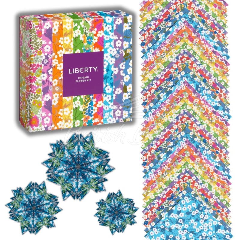 Набір для творчості Liberty Classic Floral Origami Flower Kit зображення 1