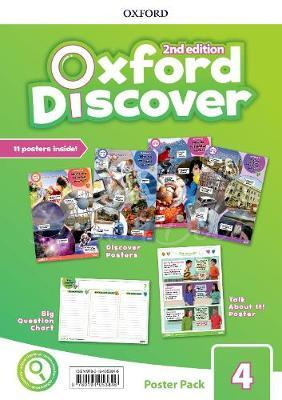Набір плакатів Oxford Discover Second Edition 4 Poster Pack зображення