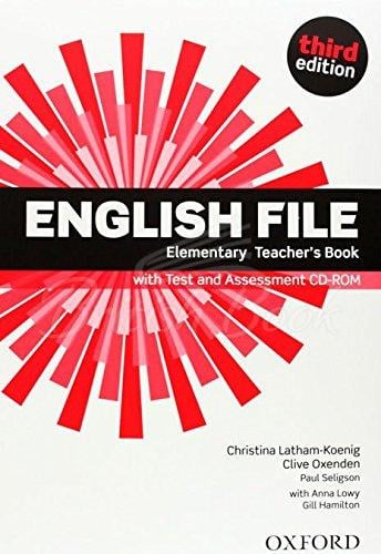 Книга для вчителя English File Third Edition Elementary Teacher's Book with Test and Assessment CD-ROM зображення