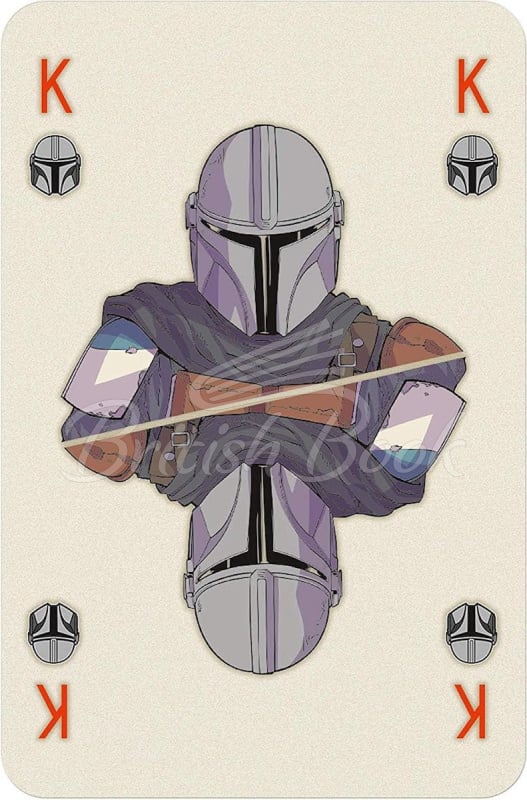 Гральні карти Waddingtons No.1 Playing Cards Star Wars The Mandalorian зображення 4