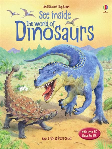 Книга See inside the World of Dinosaurs зображення