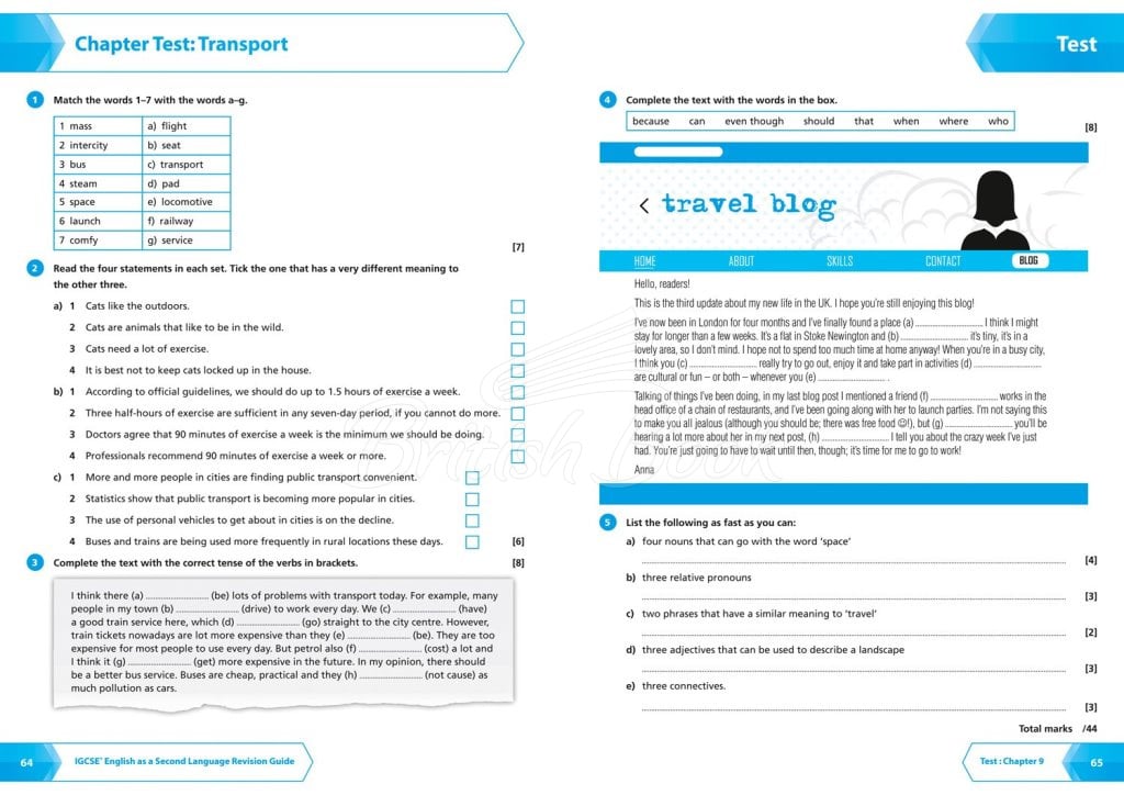 Учебник Cambridge IGCSE English as a Second Language Revision Guide изображение 4