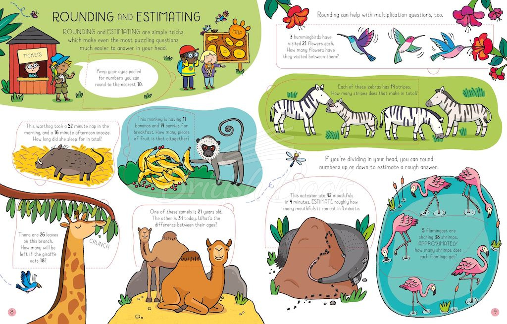 Книга Lift-the-Flap Mental Maths зображення 4