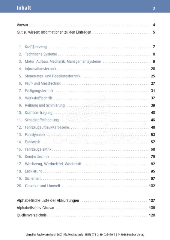 Книга Visuelles Fachwörterbuch: Kfz-Mechatronik изображение 1