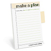 Make A Plan Sticky Note with Tabs Pad
