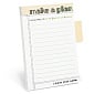 Make A Plan Sticky Note with Tabs Pad